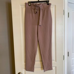 High waist pink dress pants. NWT.